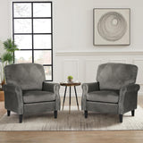 Accent Chair for Living Room, Mid-Century Modern Upholstered Armchair