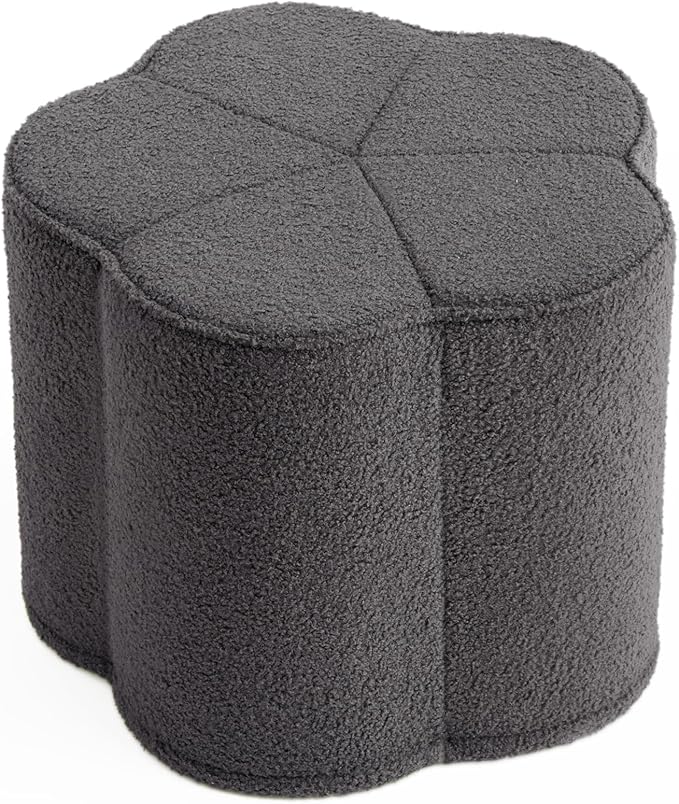 Pouf Ottoman, Comfy Floral Ottoman for Living Room, Bedroom, Kids Room, Charm