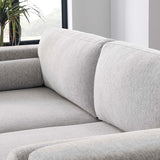 EEI-6377-IVO Visible Fabric Sofa, Ivory