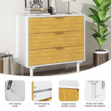 3 Drawer Dresser for Bedroom, Modern Chest with Deep Drawers, Storage Closet Dressers