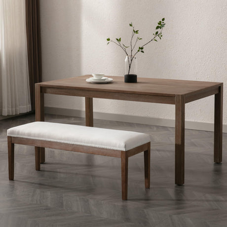 Padded Entryway Bench Linen Upholstered Dining Table Benches Farmhouse