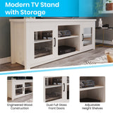 Sheffield Engineered Wood TV Stand for 80" TVs, Media Console/TV Cabinet