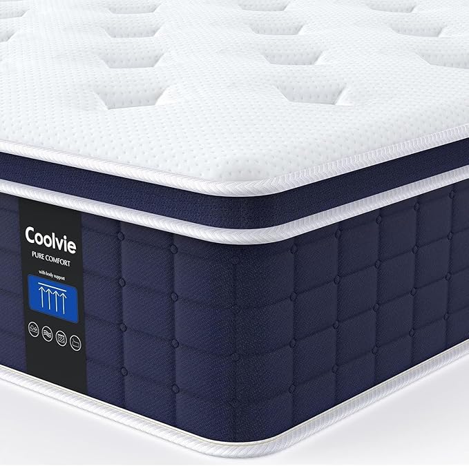 12 Inch Queen Mattress, Hybrid Queen Mattress in a Box