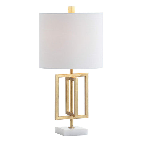 JYL1039A Anya 20.25" Metal/Marble LED Table Lamp Glam Contemporary Modern