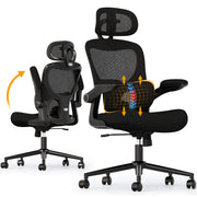Ergonomic Office Chair with Adjustable Lumbar Support