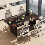 6ft Conference Table, Modern Conference Room Tables, Office Meeting Table with MDF