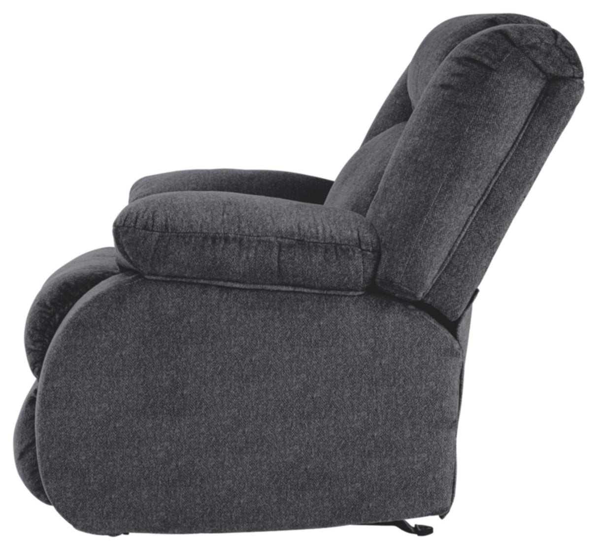 Burkner Adjustable Power Rocker Recliner with USB Charging, Gray