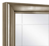 66981 Georgian Revival Grooved Leaner Mirror, 30 x 70 Inch, Bronze