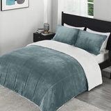 Ultra-Soft Micromink Sherpa King Size Comforter Set