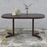 Dining Table for 4 to 6 Person, Extendable Wooden Kitchen Room Dining Table with 18" Extension Leaf