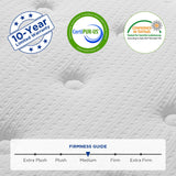 Full Mattress,8 Inch Hybrid Mattress in a Box with Gel Memory Foam