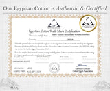 Luxury 100% Egyptian Cotton Sheets, King Bed Sheets, 4 Piece Deep Pocket King Size