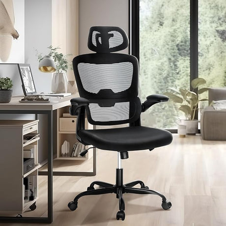 ARTS Ergonomic Office Chair, Breathable Mesh Computer Chair with Lumbar Support