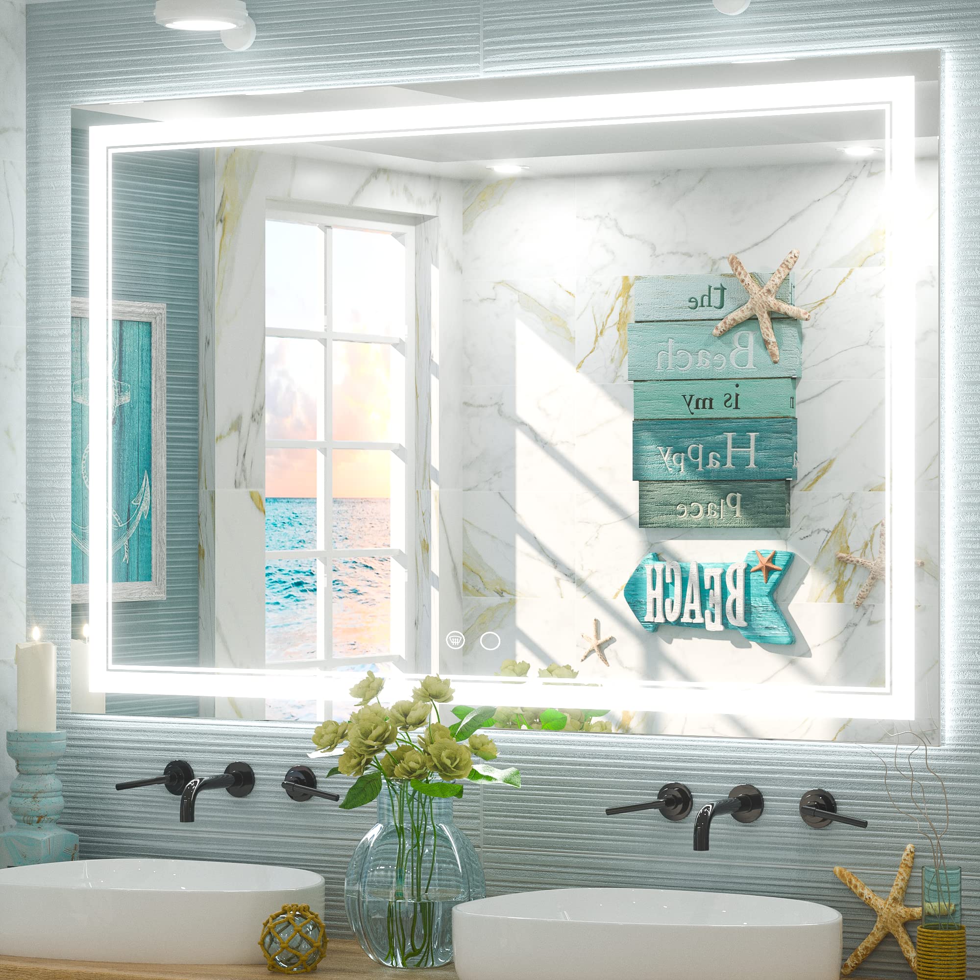 LED Bathroom Mirror with Lights