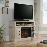 Misc Entertainment Entertainment Fireplace Credenza with Doors, for TVs up to 54",