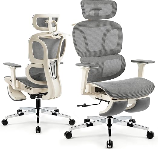 Mesh Office Chair, High Back Desk Executive Computer Chair with Hanger,