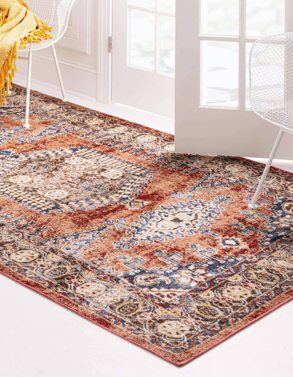 Utopia Collection Area Rug - Larissa (6' 1" x 9' Rectangle