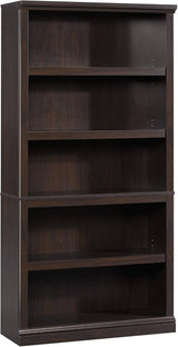 Miscellaneous Storage 5 Split Bookcase/Book Shelf, L: 35.28" x W: 13.23" x H: 69.76"