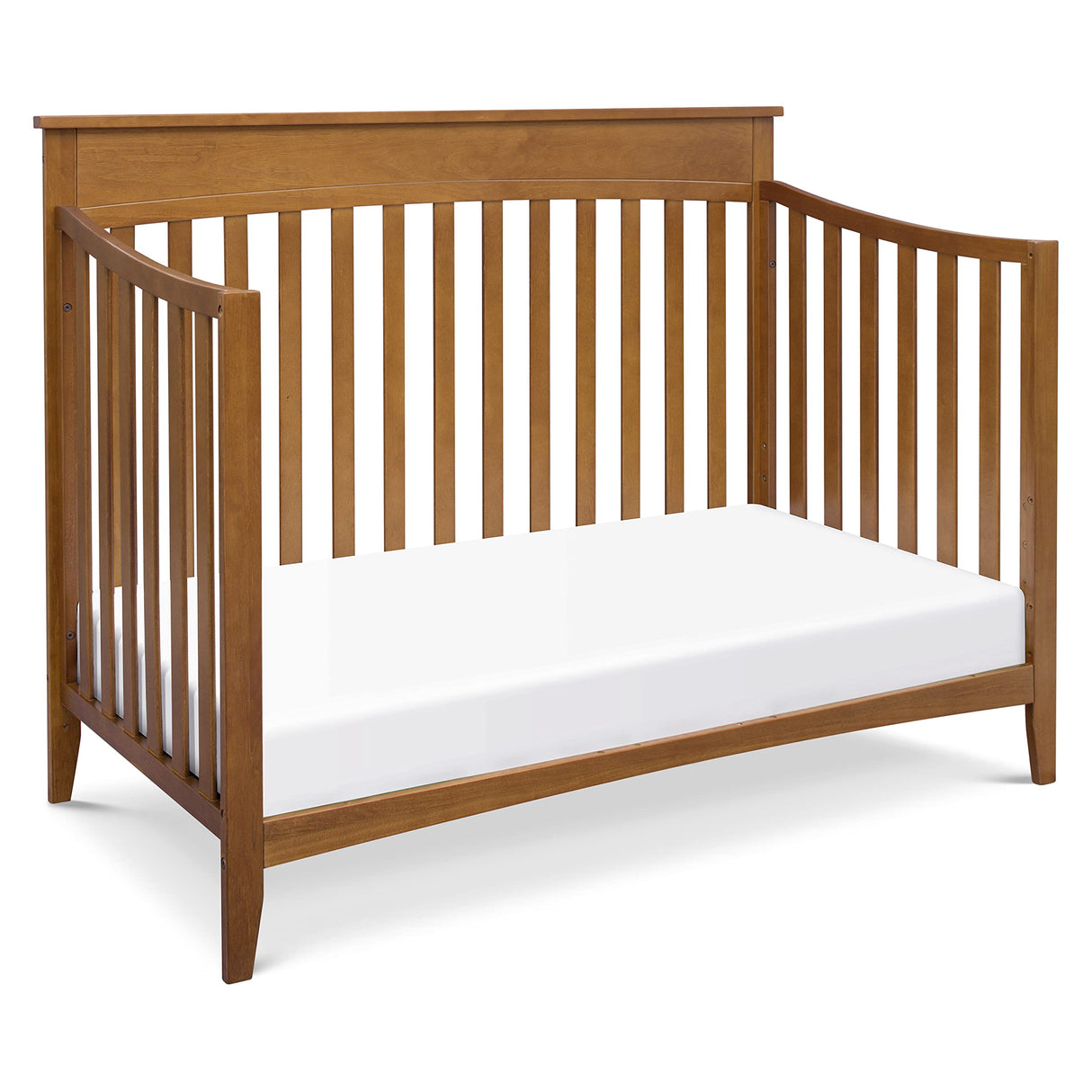 Grove 4-in-1 Convertible Crib in Chestnut, Greenguard Gold Certified