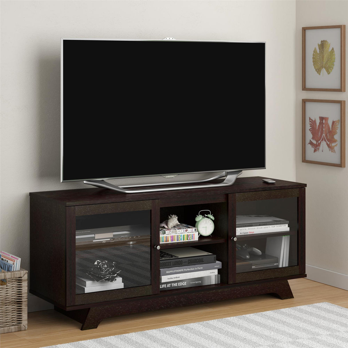 TV Stand for TVs up to 55", Espresso