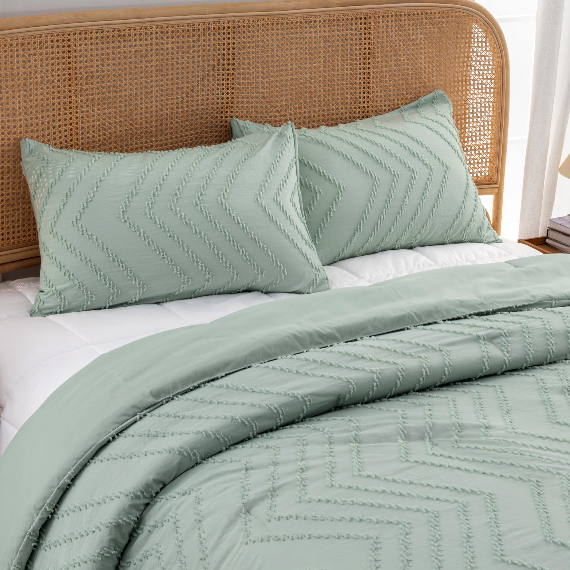 Sage Green California King Comforter Set