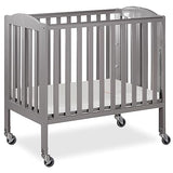 3-in-1 Folding Portable Crib, Cherry, Large