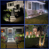 Solar Lights Outdoor Waterproof IP68, 56 LED 3 Lighting Modes Solar