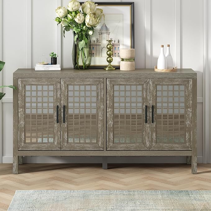 Sideboard Buffet Cabinet Large Storage Cabinet