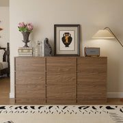 Dressers, Large Dresser Organizer for Bedroom, Wooden Long Dressers & Storage Chests