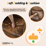 Reclining Ergonomic Office Chair with Footrest - Heavy Duty Wide Seat Gaming Chair