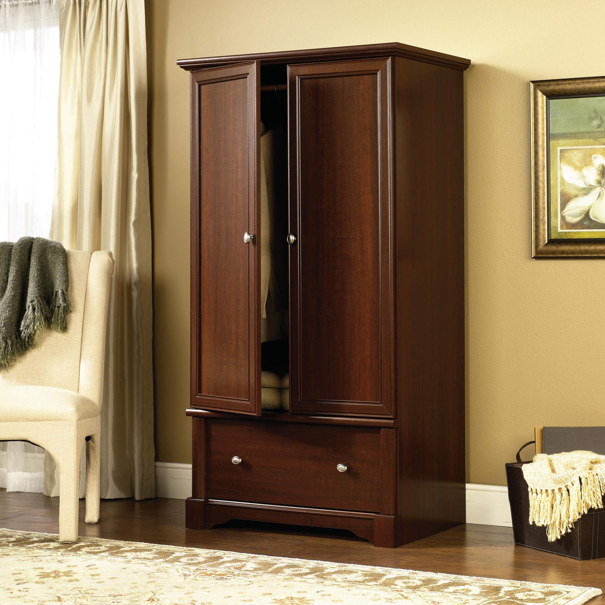 Palladia Armoire, Select Cherry finish