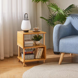Night Stand with Open Shelf, Nightstand