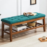 Upholstered Shoe Bench Entryway Bench for Bedroom, End of Bed