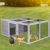 Walk in Chicken Coop, Chicken House Coop, Chicken Coop for 8 Chickens