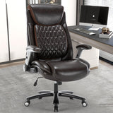 Big and Tall 400lbs Executive Office Chair, Luxury Pu Leather Home Desk Chair