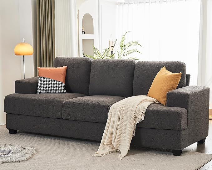 89 Inch Sofa, Comfy Sofa Couch with Extra Deep Seats, Modern Sofa Couch