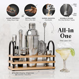 Mixology Bartender Kit Bar Set | 14-Piece Cocktail Shaker Set