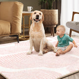 Zen Garden Area Rug - Ultra Soft Area Rug 3x5, Non Slip, Stain Resistant Living Room Rug,