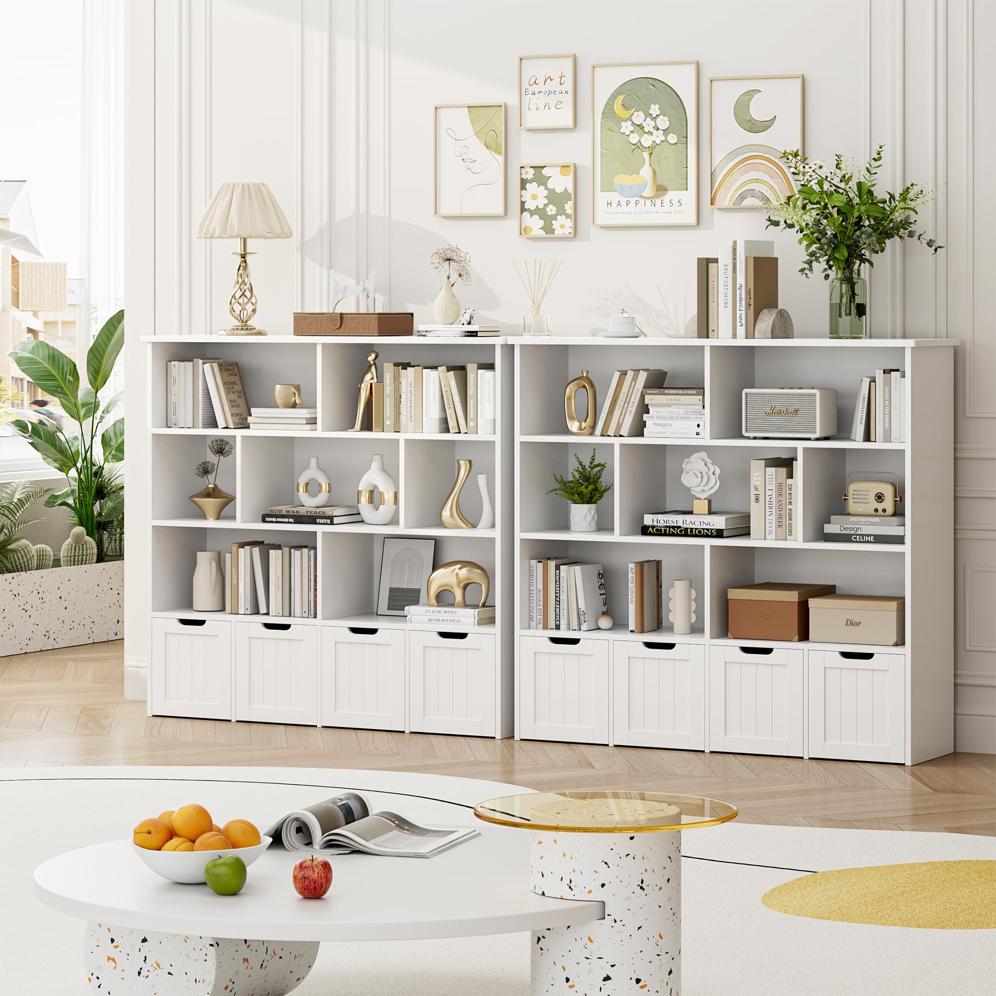 Toy Storage Organizer, Large Toy Organizers and Storage with 4 Movable Drawers