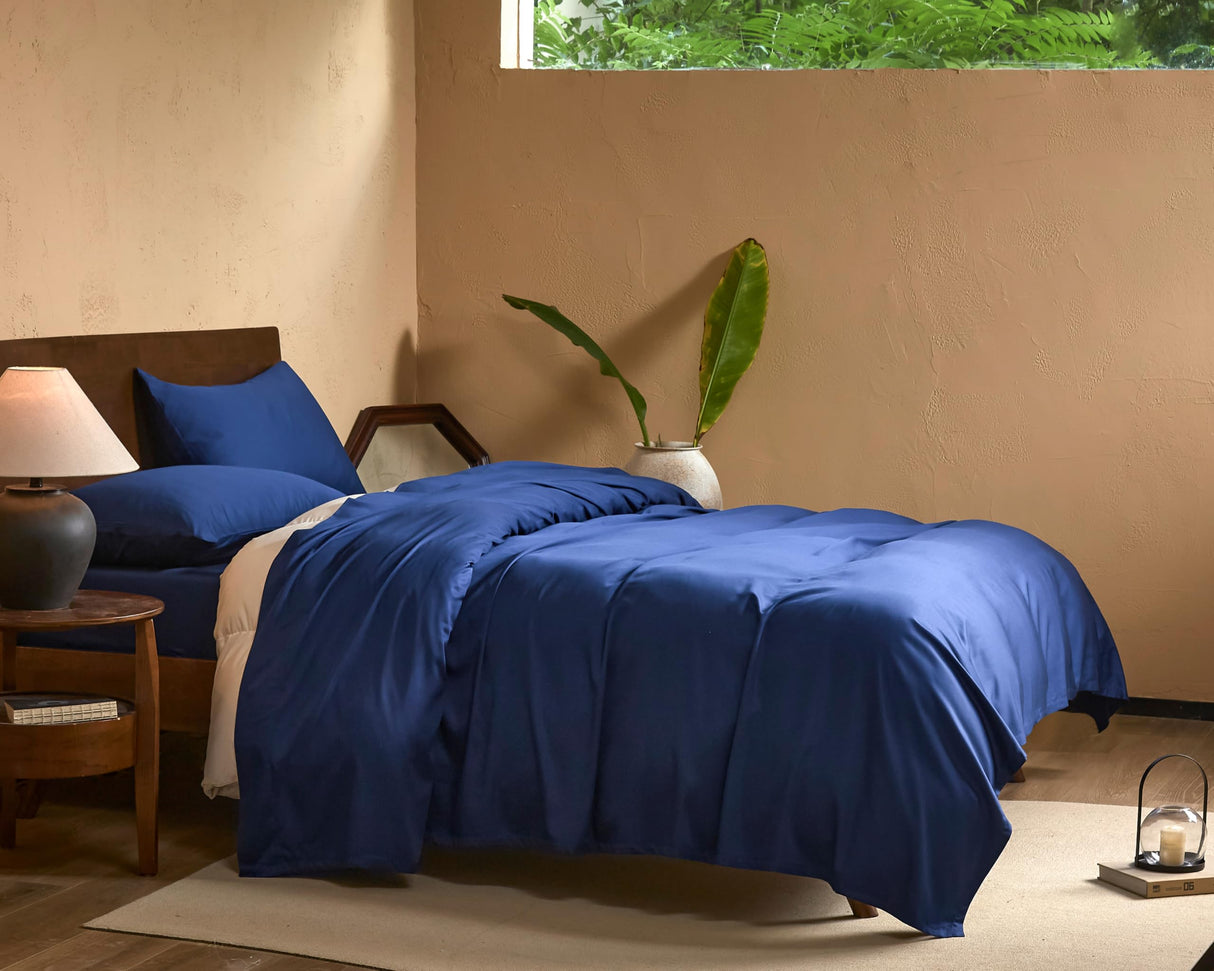 King Sheets Set,Luxuriously 400 Thread Count Organic Rayon Derived from Bamboo