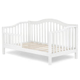 Austin Toddler Day Bed in White, Greenguard Gold Certified 54x30x29 Inch