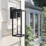 Outdoor Wall Lantern, 1-Light Exterior Wall Sconce Light Fixtures,Outdoor Wall Mount Light