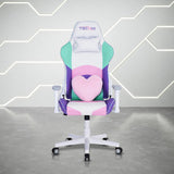 Kawaii Gaming Chair - Ergonomic Office Chair with Memory Foam Lumbar Support