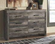 Wynnlow Rustic 6 Drawer Dresser