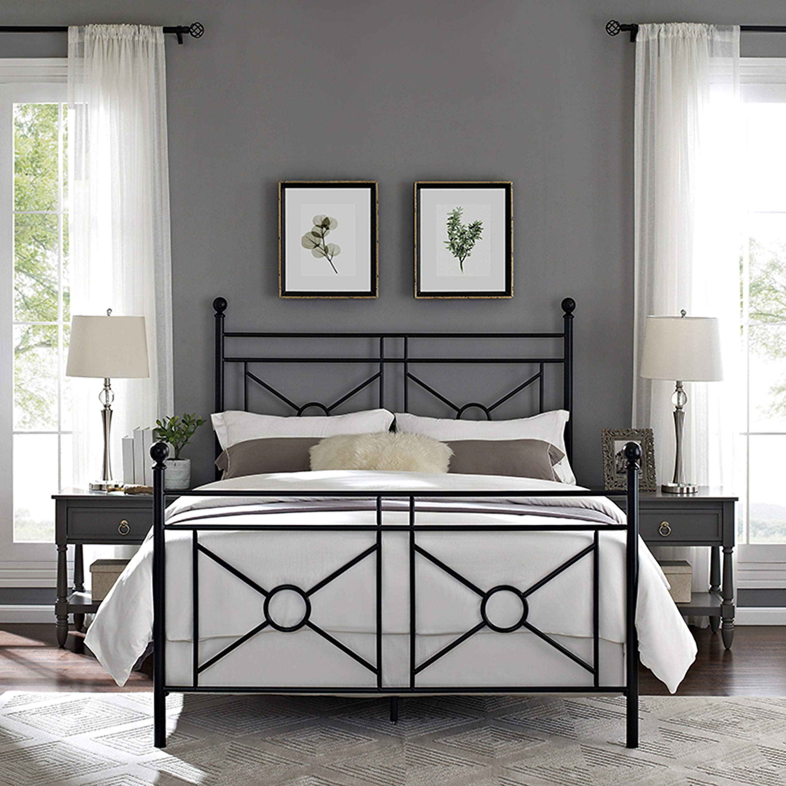 Montgomery Bed Set, Black, Queen
