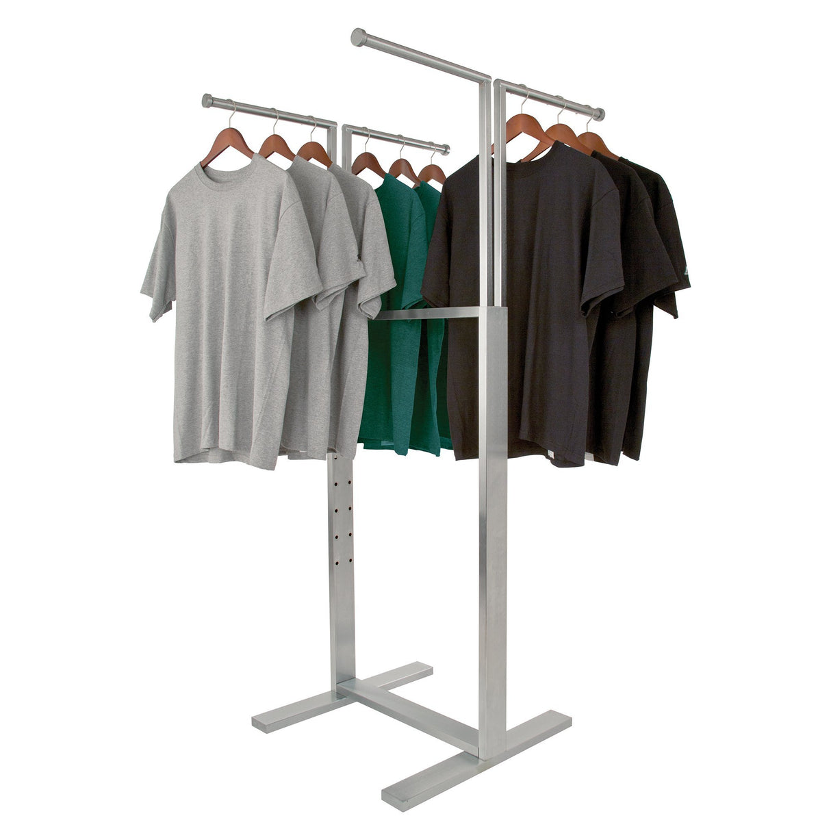 Adjustable 4-Way Rack, Satin Chrome