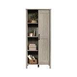 Miscellaneous Sliding Door Storage Pantry cabinets, L: 27.09" x W: 15.39" x H: 62.99"