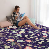 Rugs for Living Room 5x7 Non-Slip Carpet Washable Boho Rug Vintage Low Pile Carpet