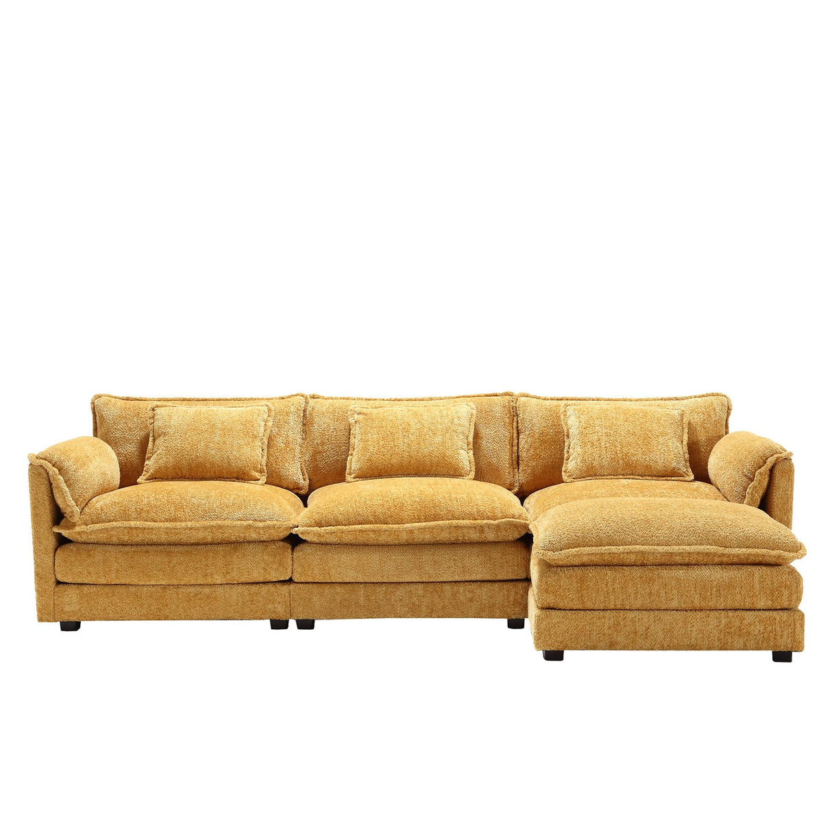 112" Oversized Sectional Sofa Cloud Couch for Living Room