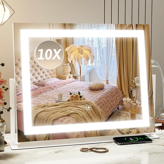 Vanity Mirror with Lights,  Large Lighted Vanity Mirror